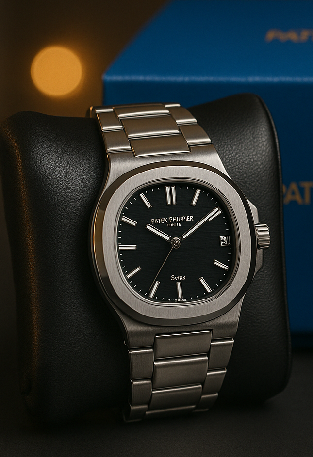 Patek Philippe Natutilus-|conic luxury watch|Black dials